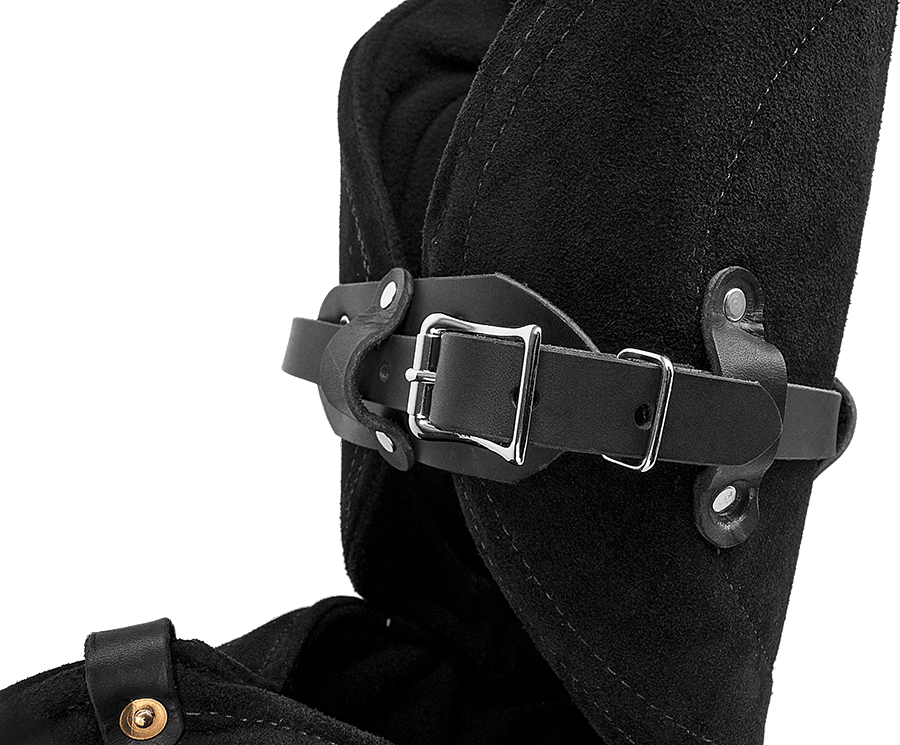 Working dog leather bite sleeve