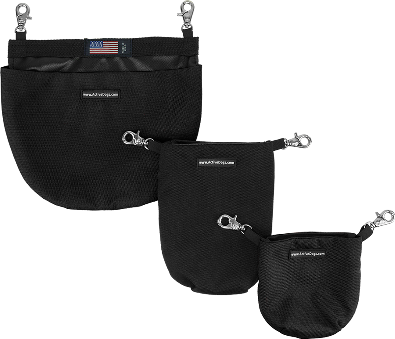 【ANOETIC】ANC CANVAS BELT BASKET BAG ☆送料関税込み☆ ActiveDogs.com Belt Loop Dog Training Bait Bag for Treats, Balls