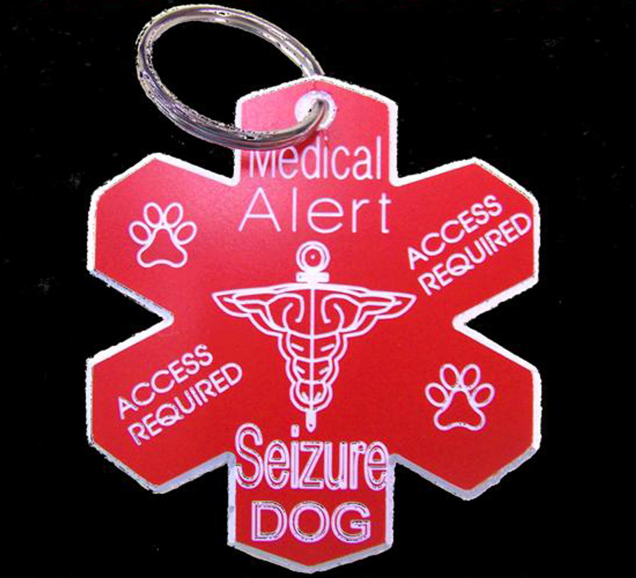 Medical Alert Service Dog ID Tag
