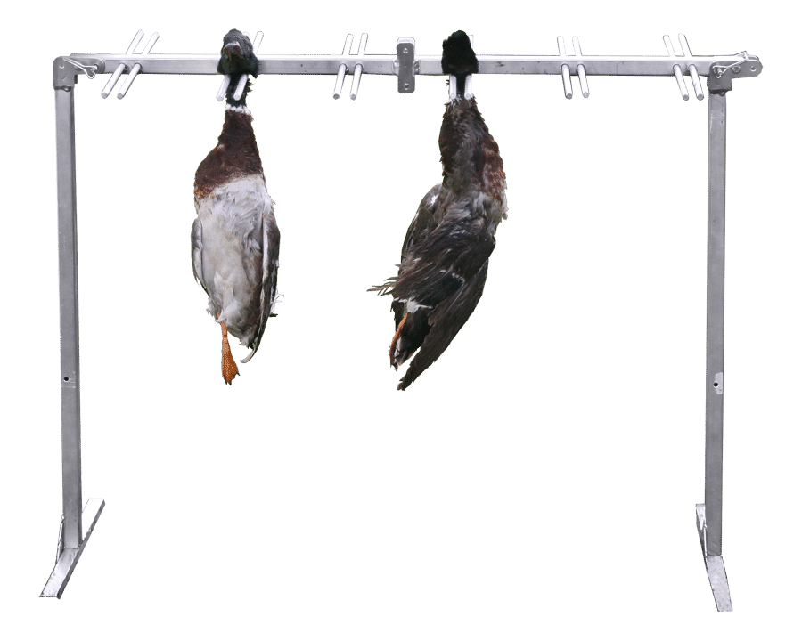 Lightweight aluminum duck rack for trainers