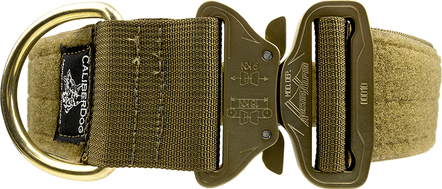 Police K9 tactical dog collar