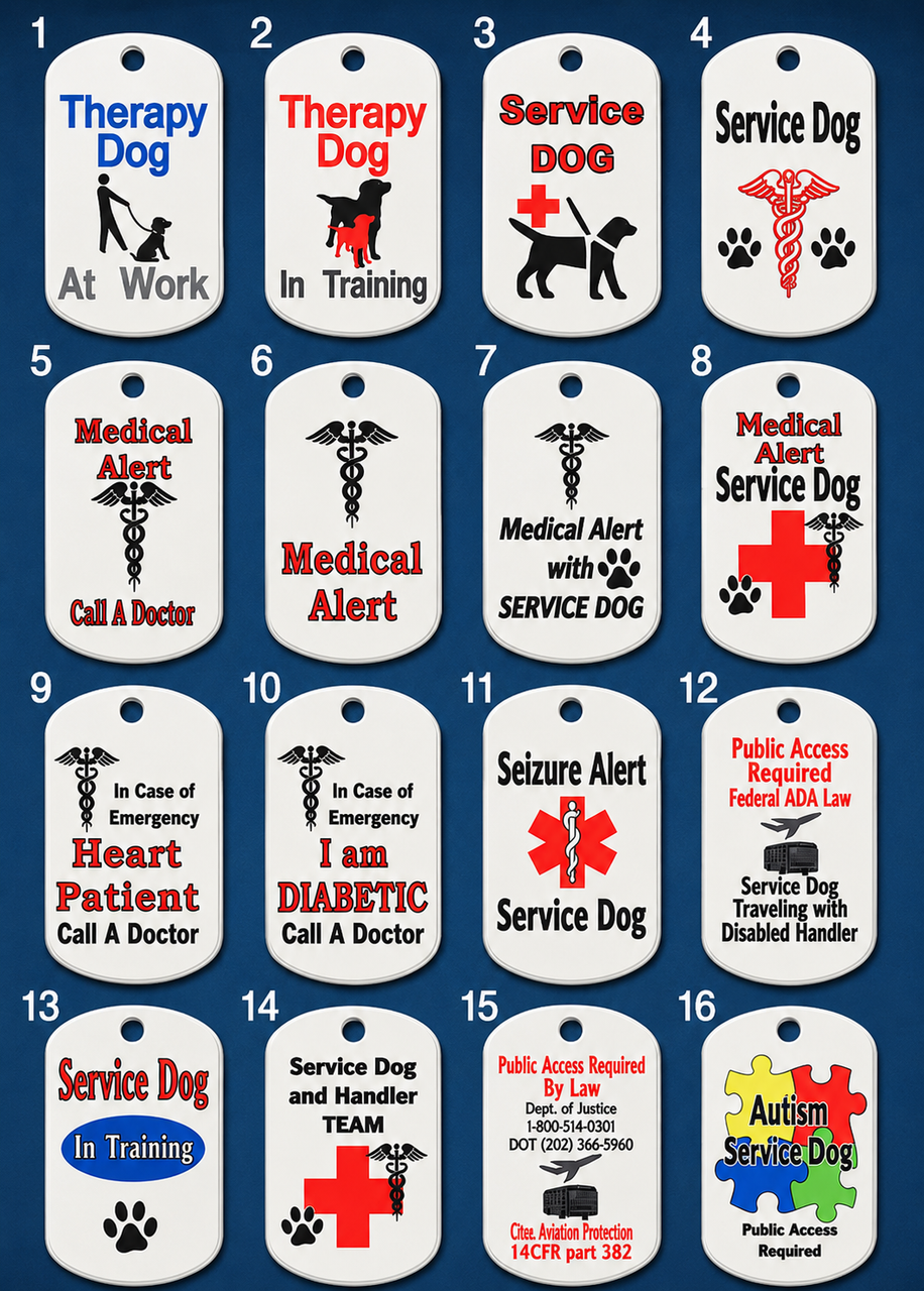 Public Access Required Service Dog with Disabled Handler