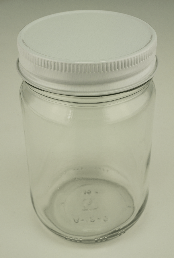 12 oz glass evidence jar for narcotics transport kit