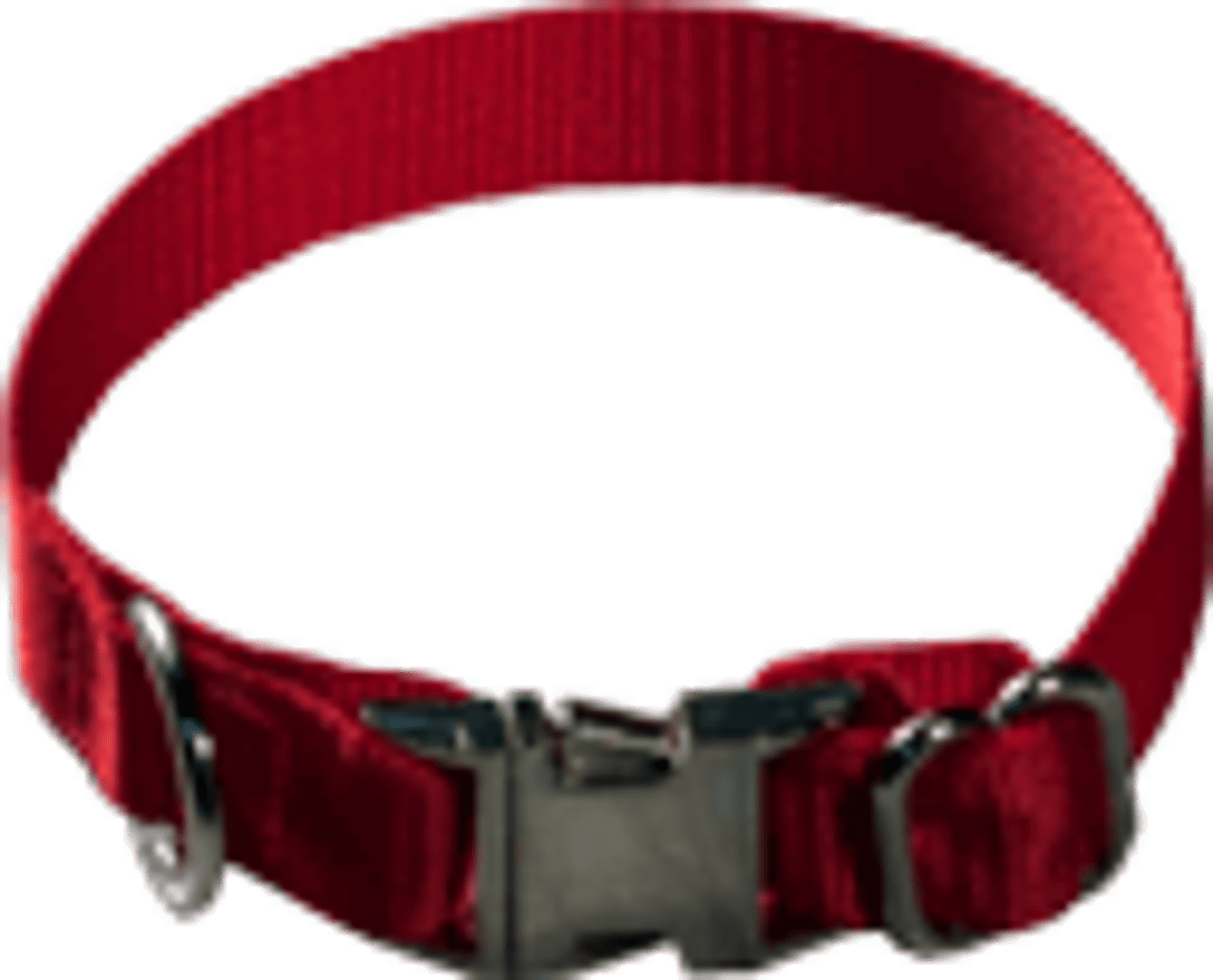 NEW 5/8" Wide Nylon Dog Collar Red Size Small 11"-16"