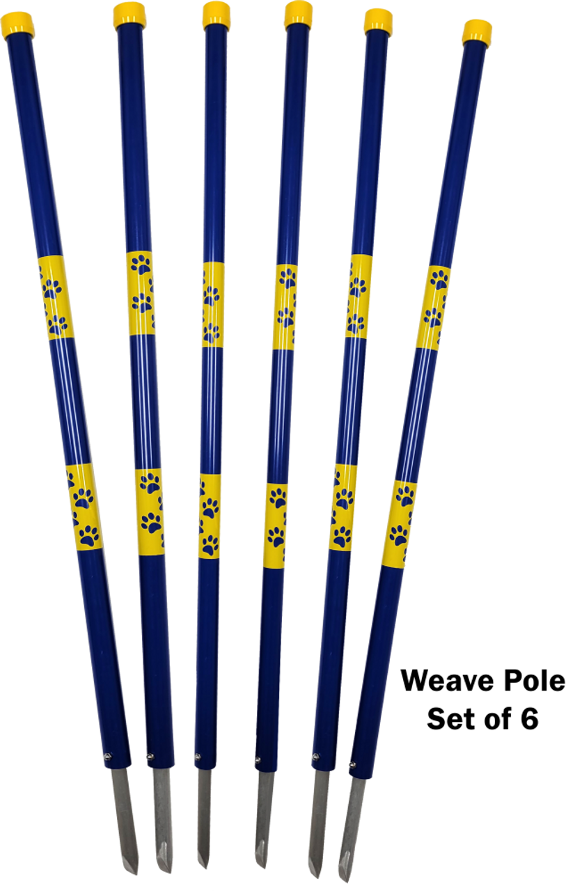 Agility In-ground Weave Poles 36"