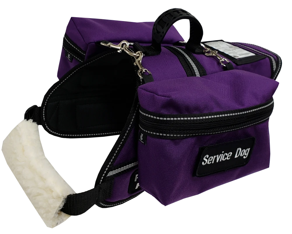 Ultimate Working Dog Vest with molded rubber handle