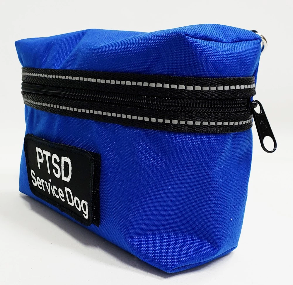 Working Dog harness vest with two removable pockets