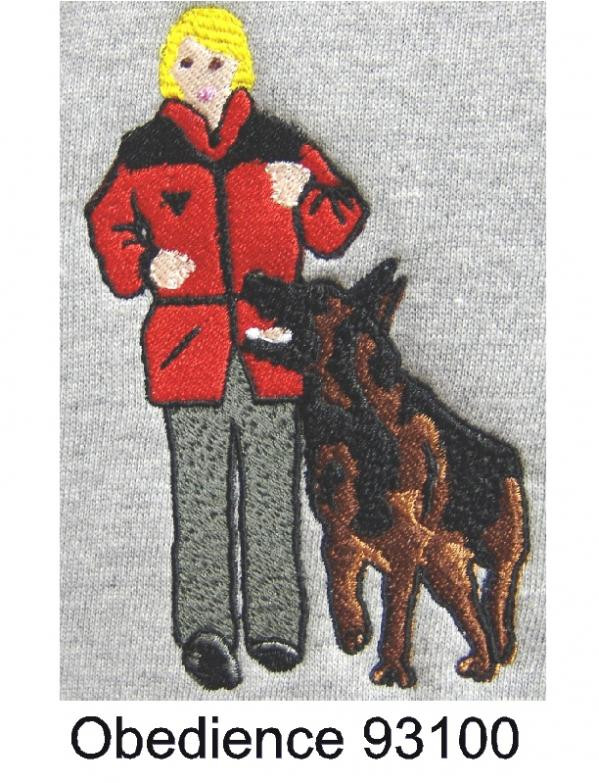 Embroidered Obedience Hoodie