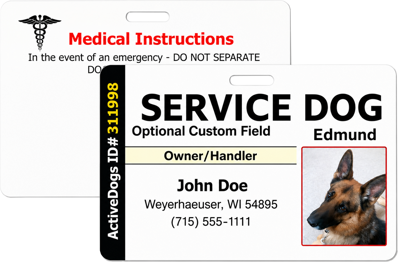 Medical information ID card