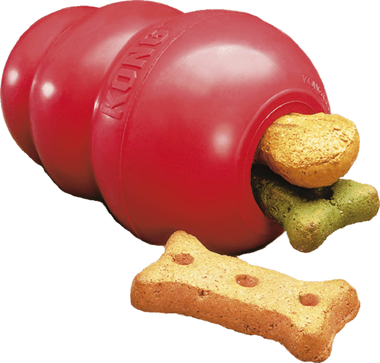 Kong Classic Dog Toy, Rubber Treat Dispenser 