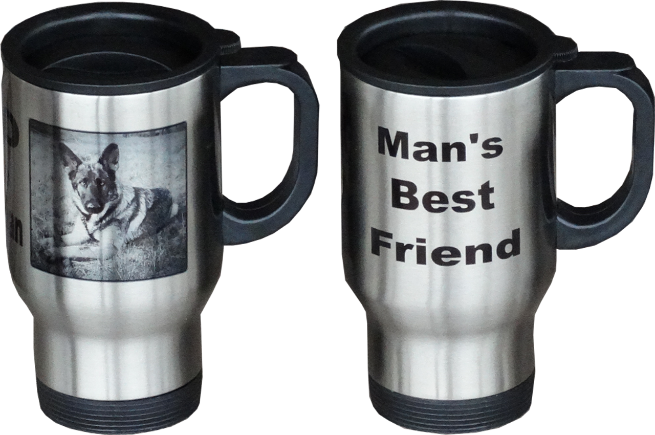 Magizak Travel Coffee Mug with Handle Custom Photo Gifts  Personalized Coffee Tumbler with Picture Text Message 14oz Insulated  Stainless Steel Cups For Best Friends Gift (Couple): Tumblers & Water  Glasses