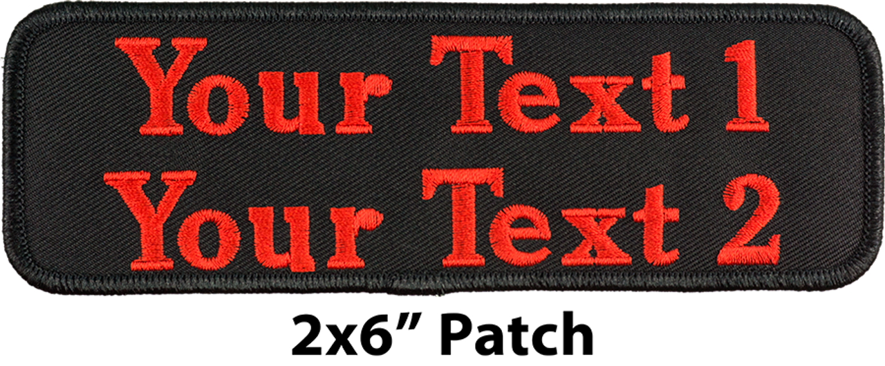 Personalized Name Patch