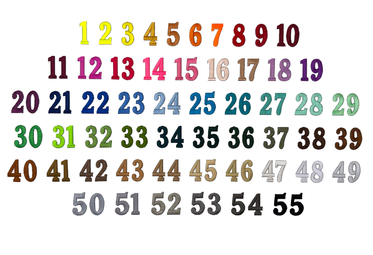 thread color chart