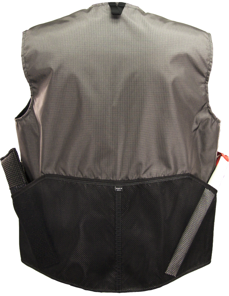 CaliberDog handler vest with rear mesh storage pocket