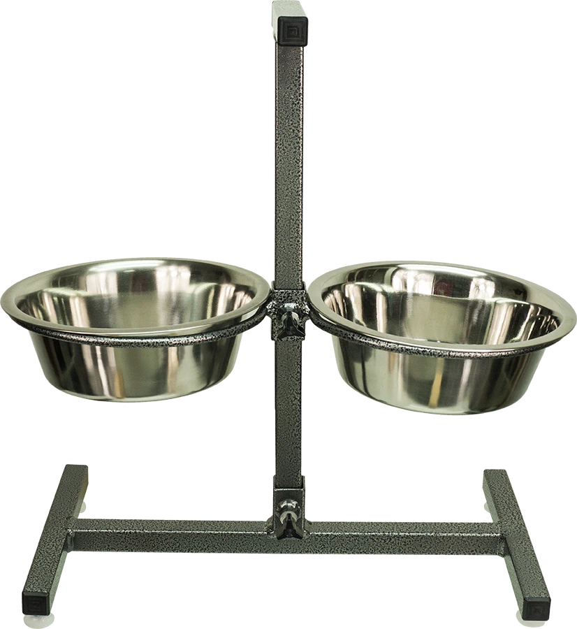 Elevated dog bowl stand for large dogs