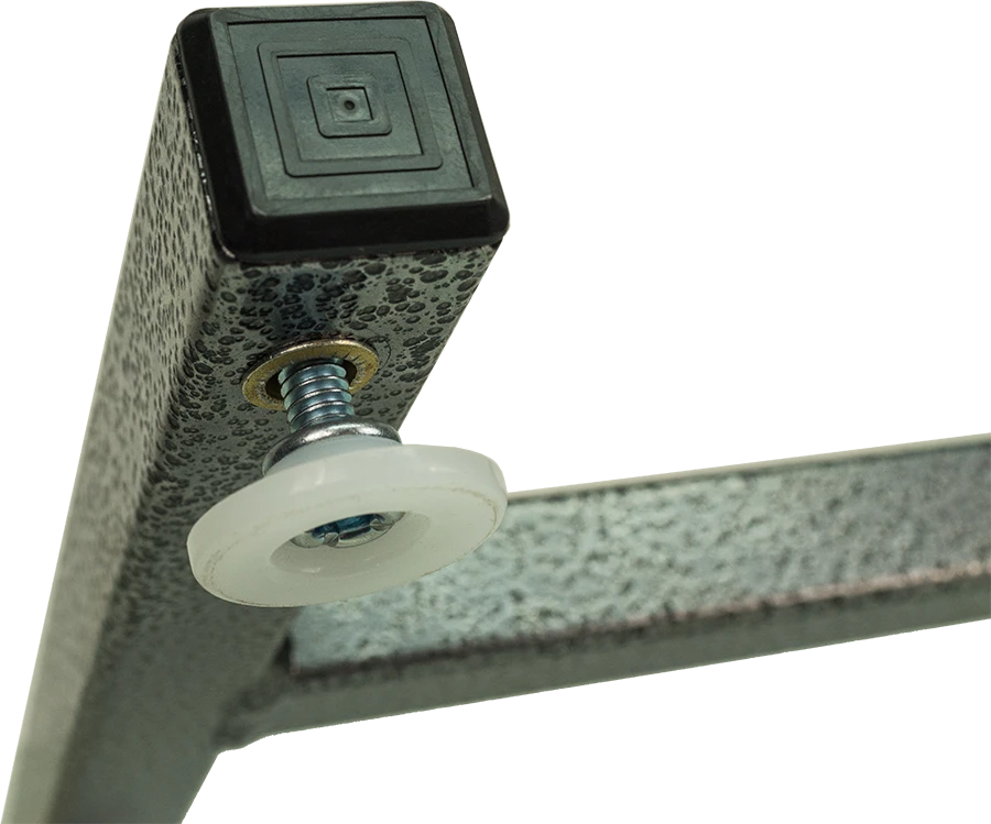 Adjustable height raised dog bowl feeder
