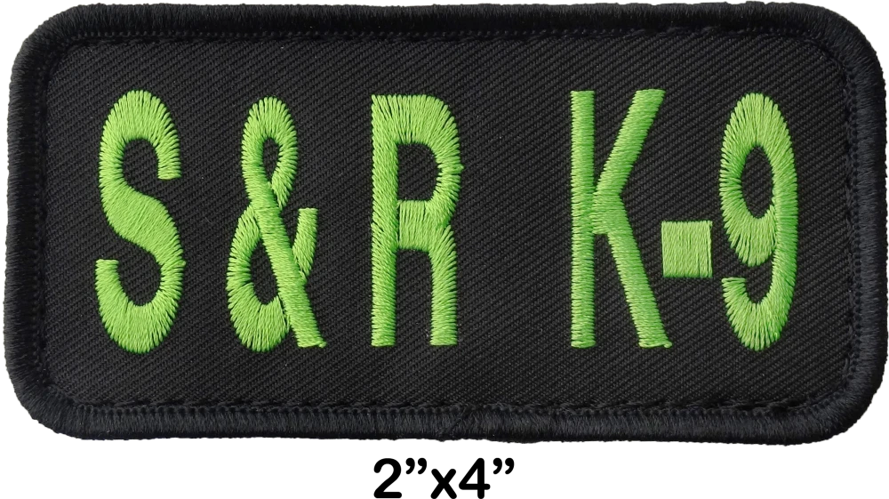 2" Custom ID Patch Dog Collar with Handle
