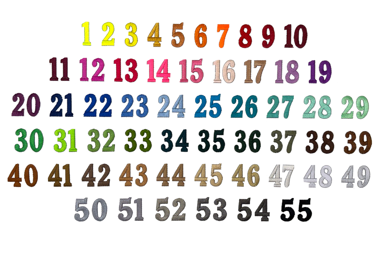 thread color chart