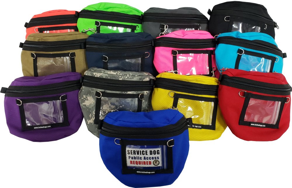 Service Dog Utility Bag with Front D-Rings