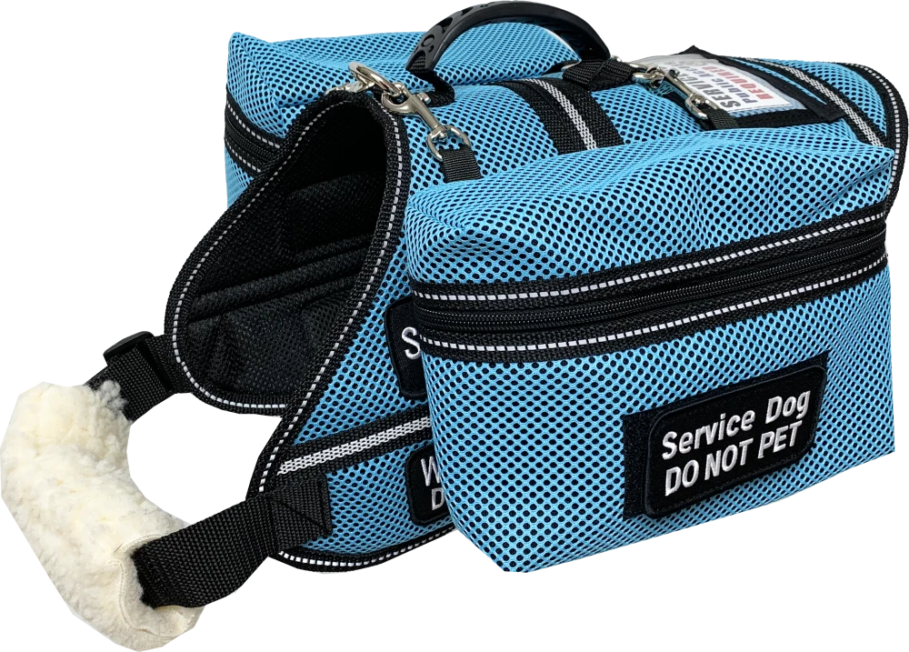 Ultimate Mesh Working Dog Vest w/ Clip-On Accessory Bags