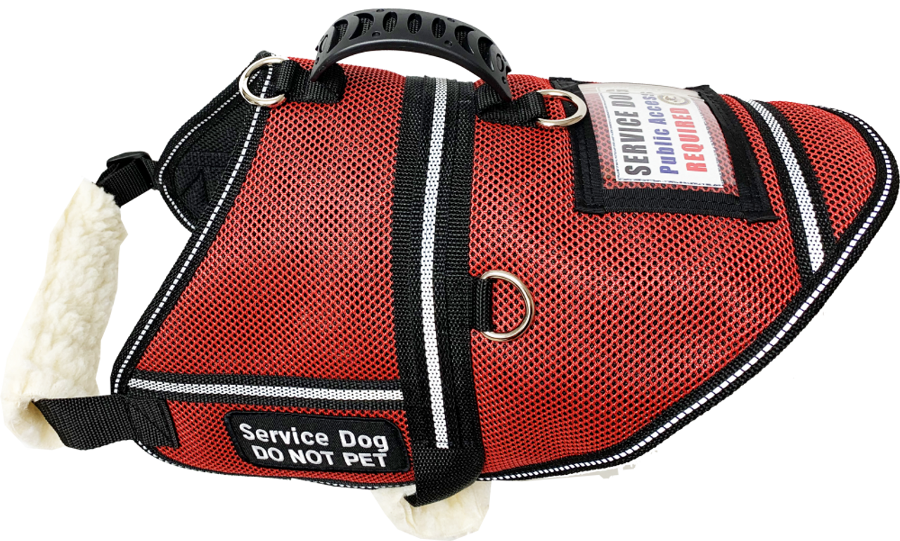 Ultimate Mesh Working Dog Vest w/ Clip-On Accessory Bags