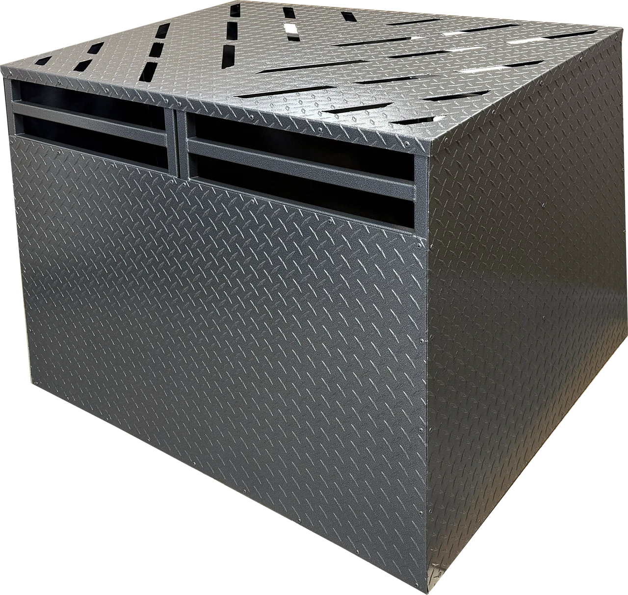 SUV aluminum dog crate