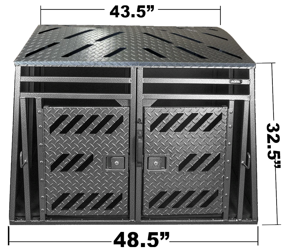 Large breed dog travel crate