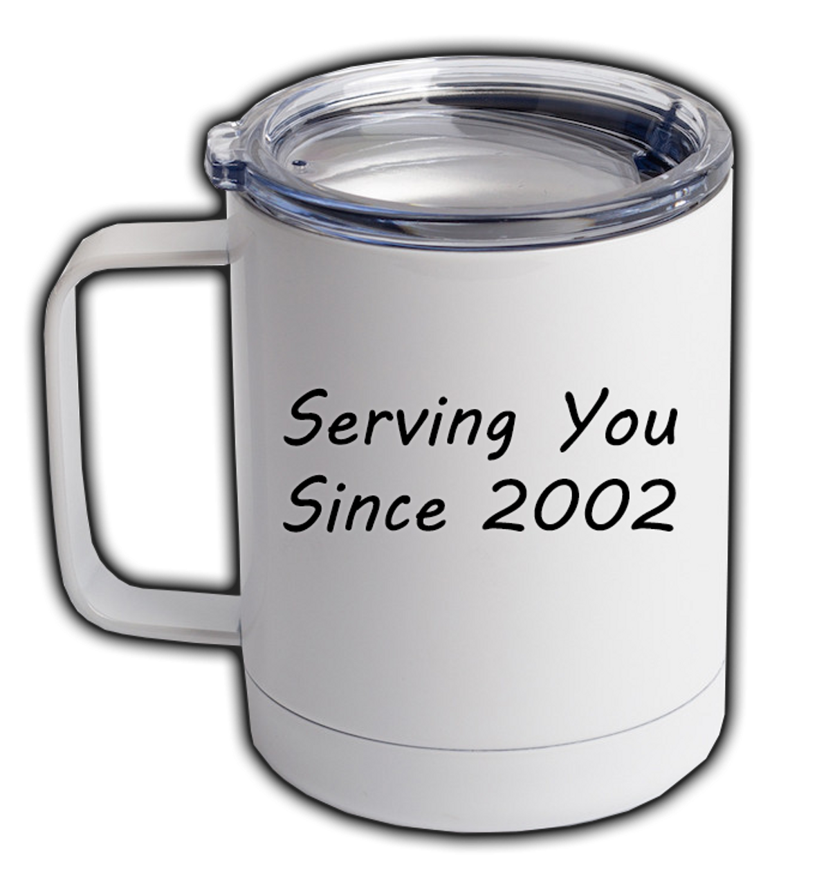 Custom Logo/Photo Stainless Steel Coffee Cup 10oz
