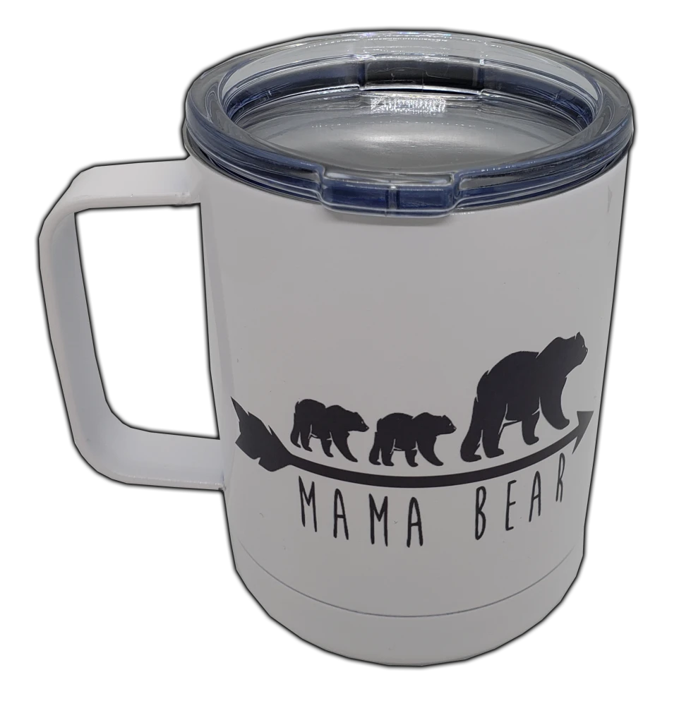 Custom logo coffee cup with personalized text