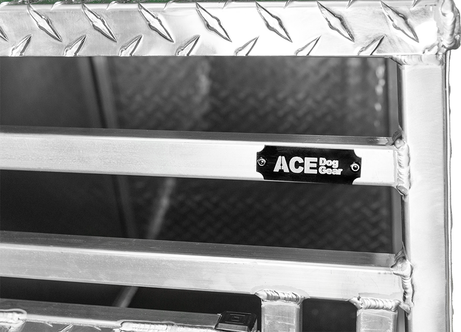 SUV aluminum dog crate
