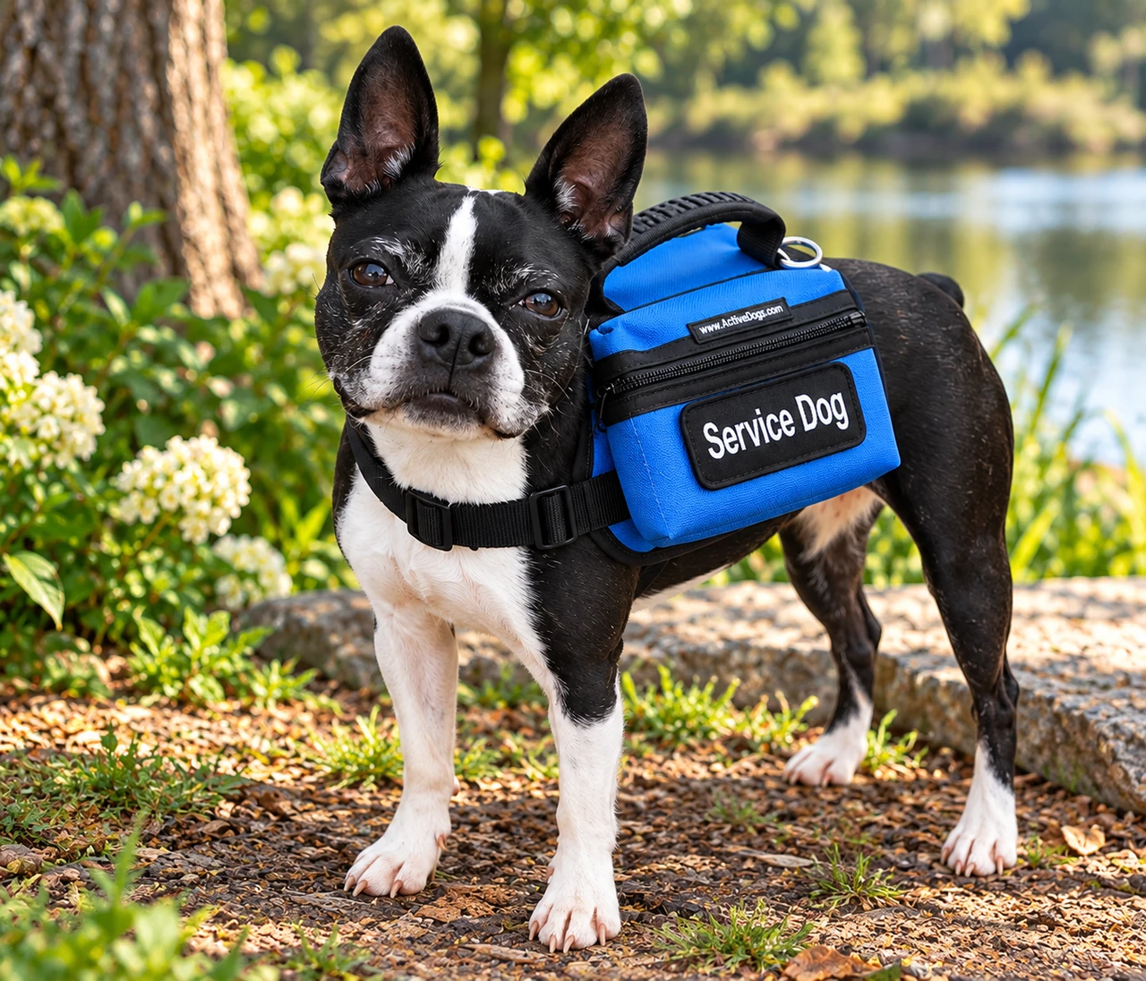 Small Service Dog backpack vest