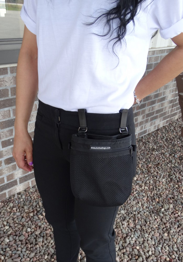 Hands-Free Dog Training Bait Bag for Leggings