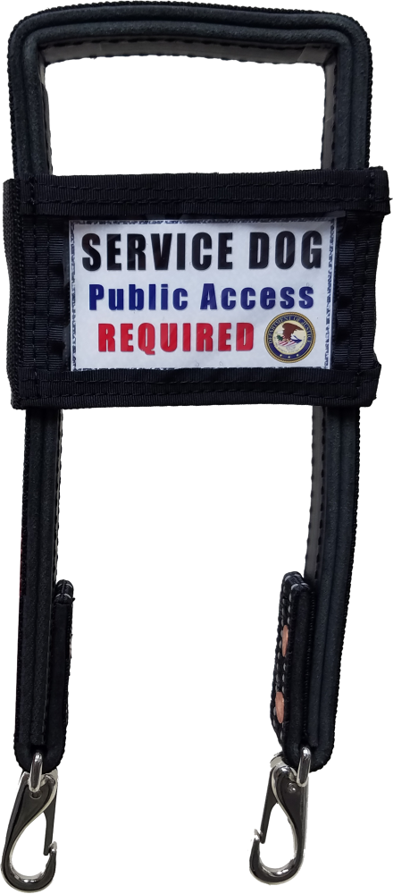 Service dog ADA card holder sleeve