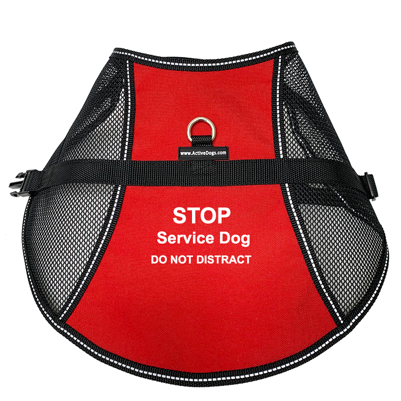Custom Logo/Text  Service Dog Vest - Hybrid Mesh Vest