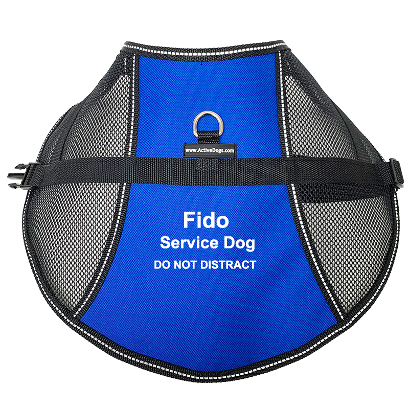 Custom Logo/Text  Service Dog Vest - Hybrid Mesh Vest