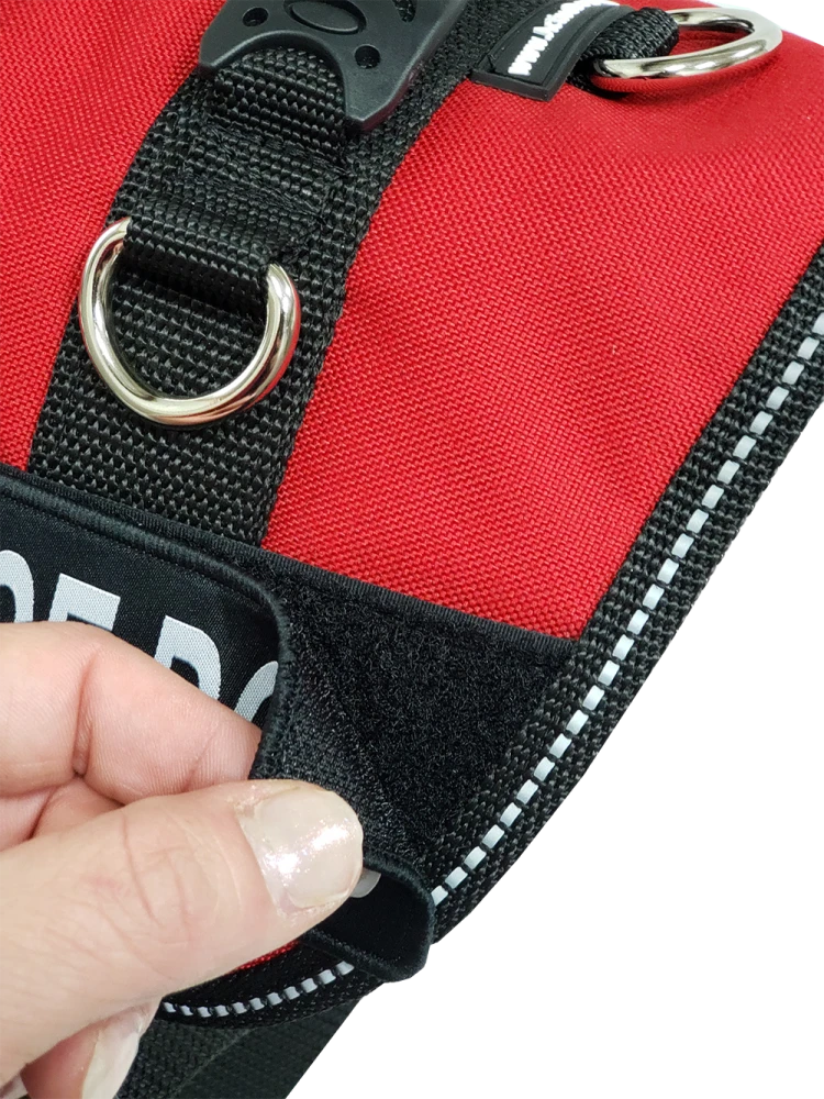 Reflective Service Dog harness with Air-Tech lining