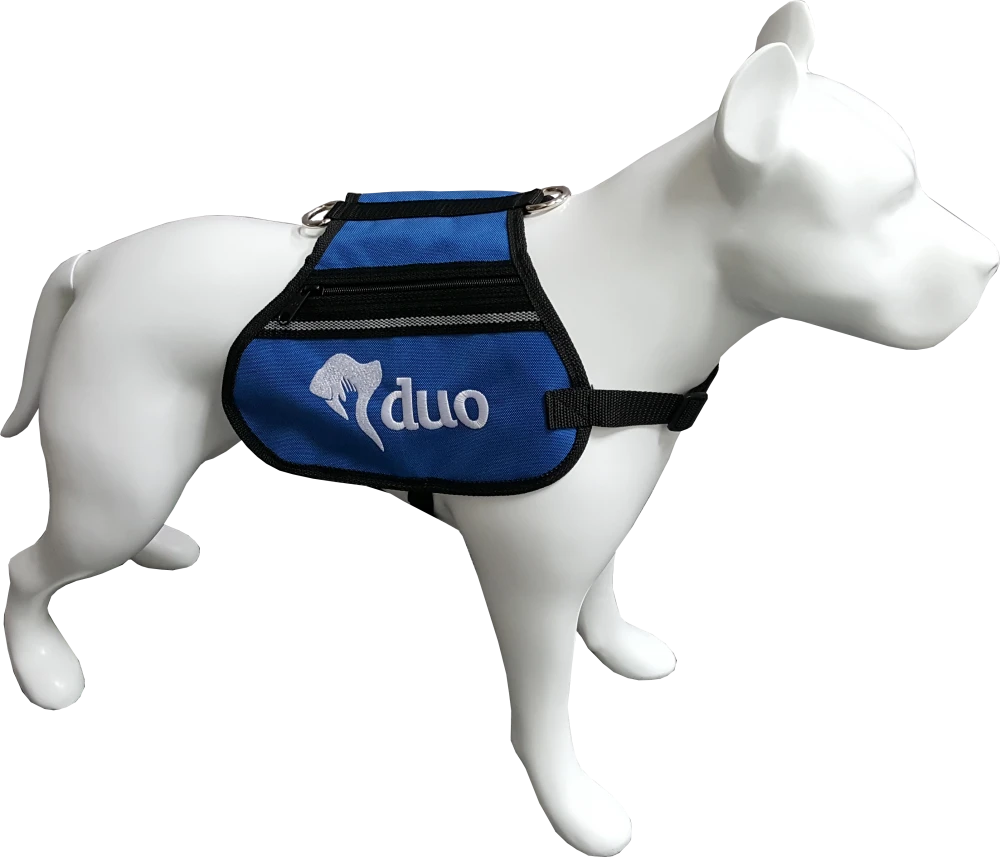 Butterfly Service Dog cape with reflective webbing