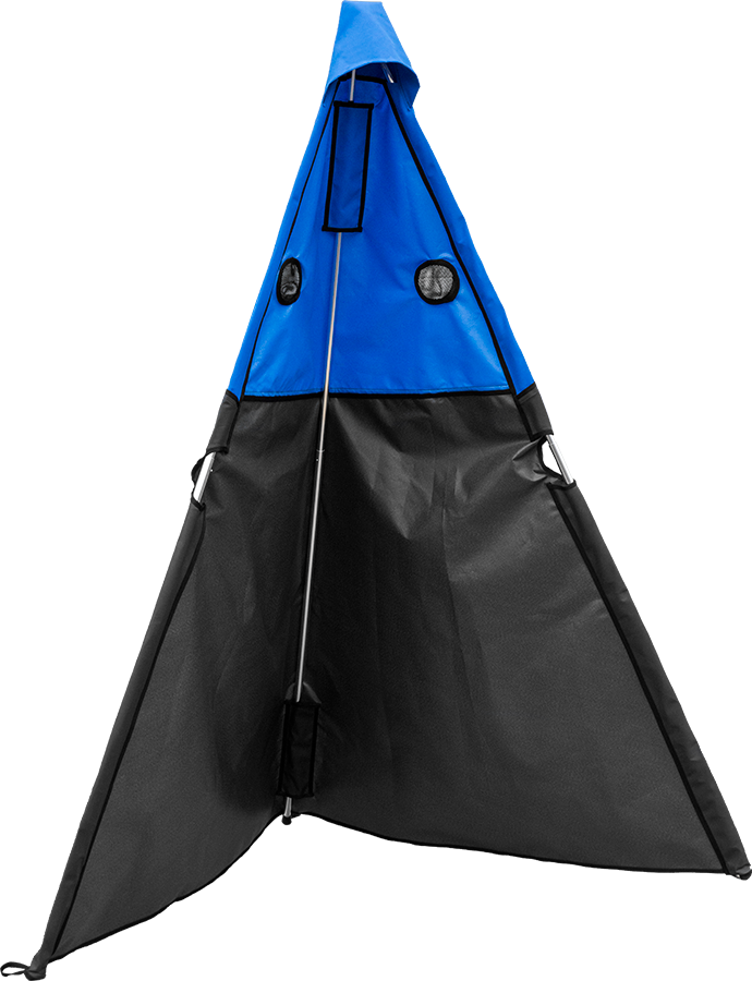 Collapsible IPO dog training blind