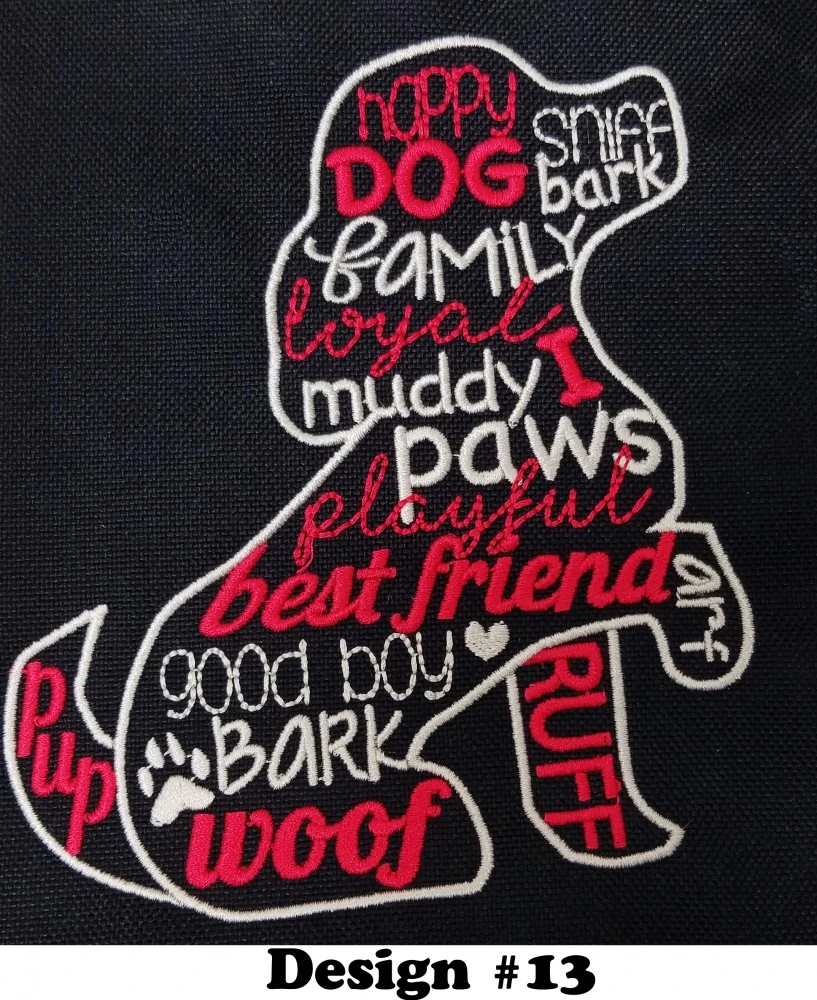 Dog Love Specialty Tote Graphic