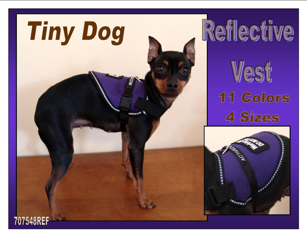 Reflective Service Dog Vest