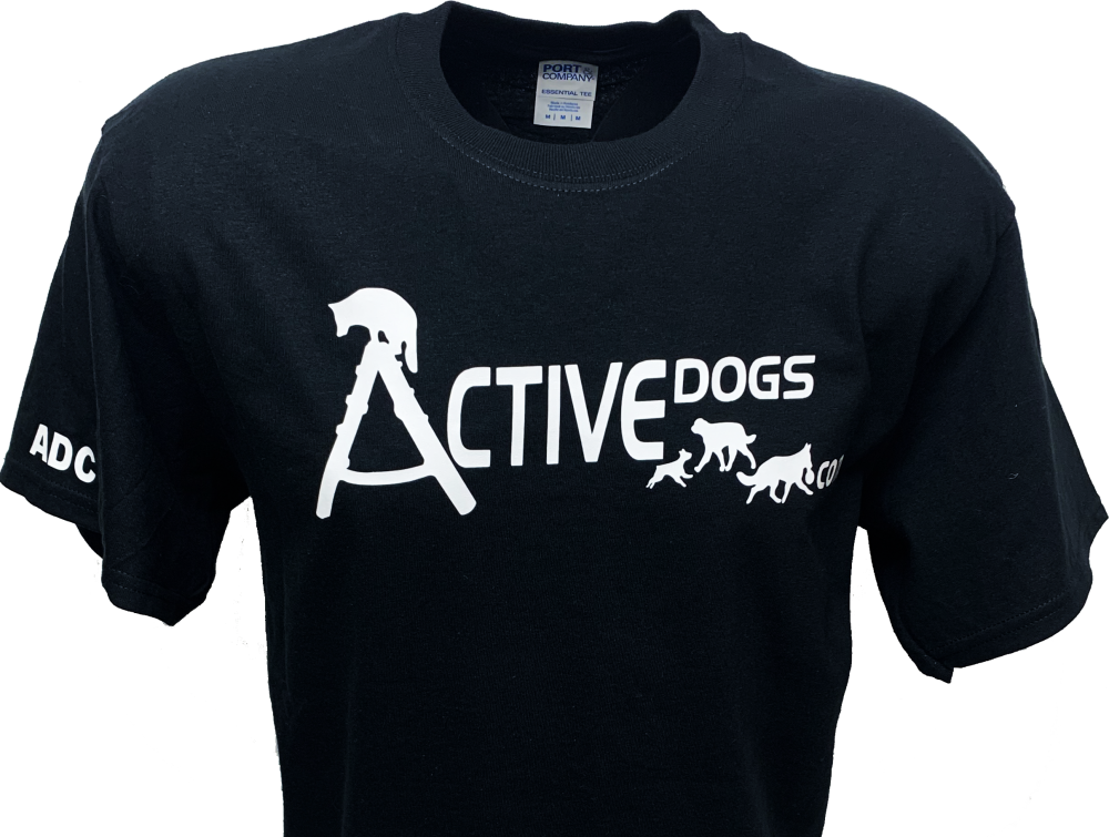 Personalized service dog handler ActiveDogs T-shirt