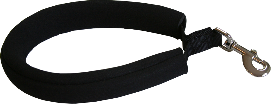Neoprene looped bridge handle for service dogs