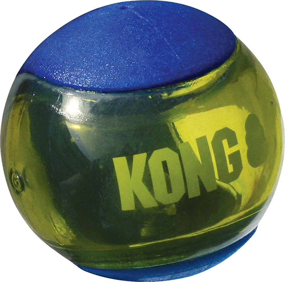 kong squeezz action ball large