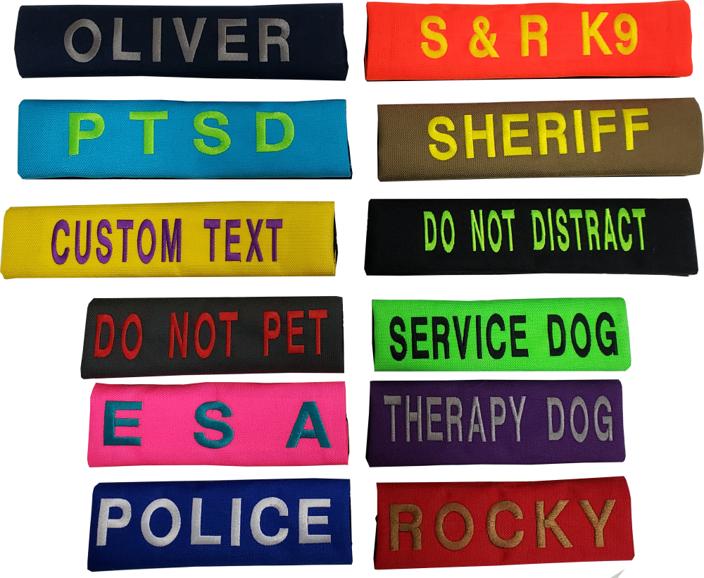 Custom Chest Strap Identification Cover