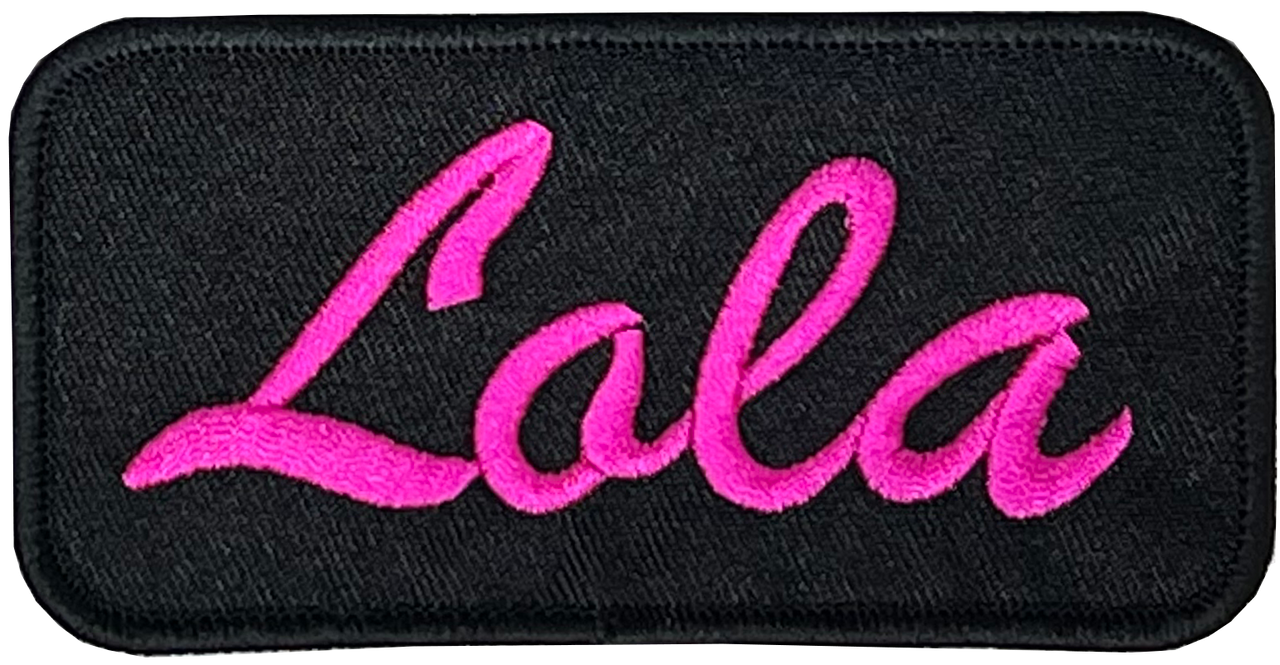 Custom service dog name patch