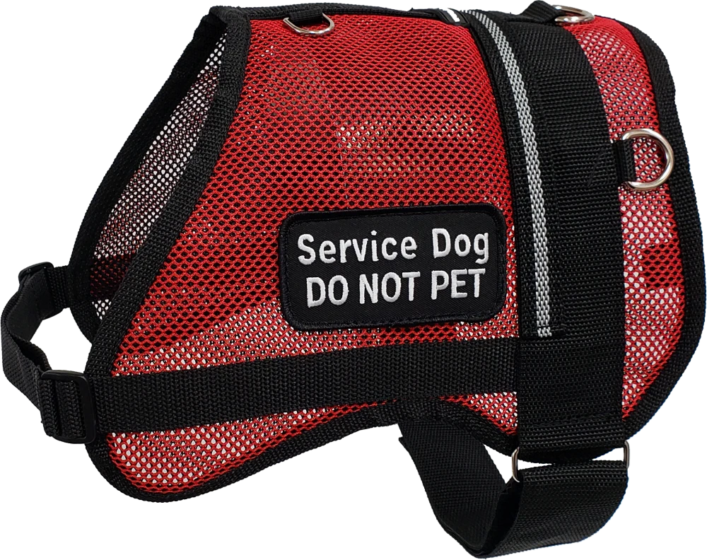 ActiveDogs lightweight mesh Service Dog vest