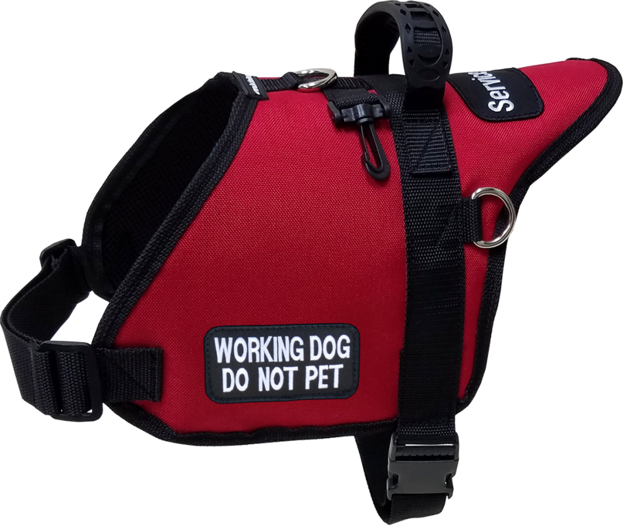 service dog harness pink