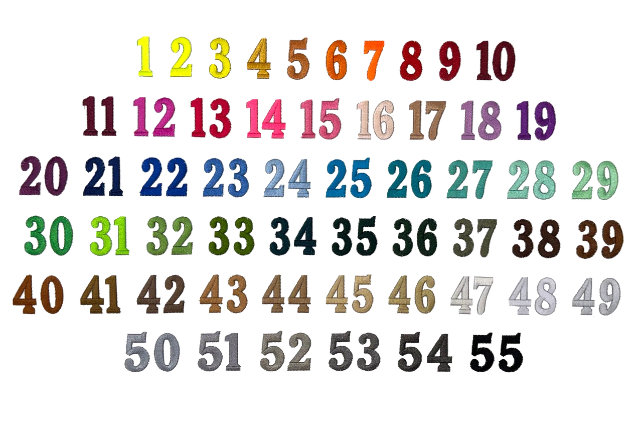 thread color chart