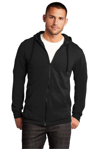 Personalized zip up hoodie with custom embroidery