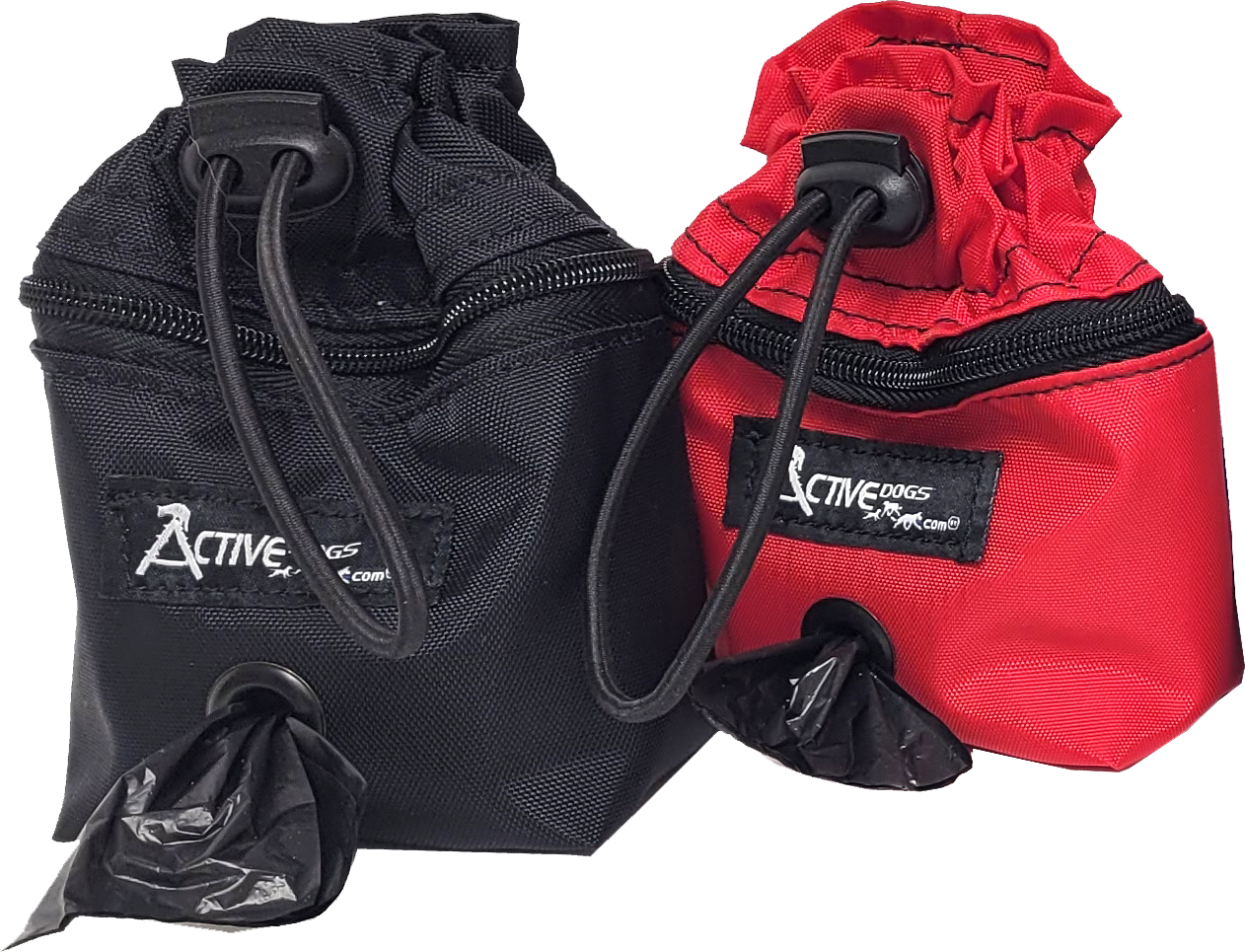 Treat Pouch with Poop Bag Storage Compartment